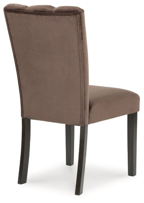 Jeshina Mocha Dining Side Chair (Set of 2)