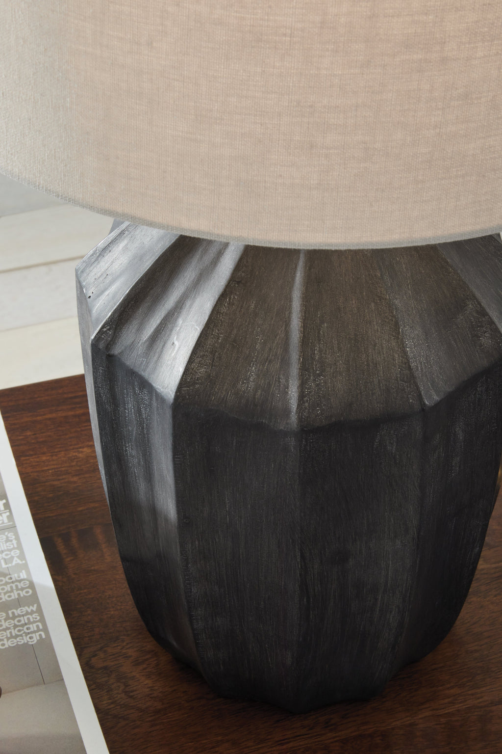 Jilton Black Poly Table Lamp
