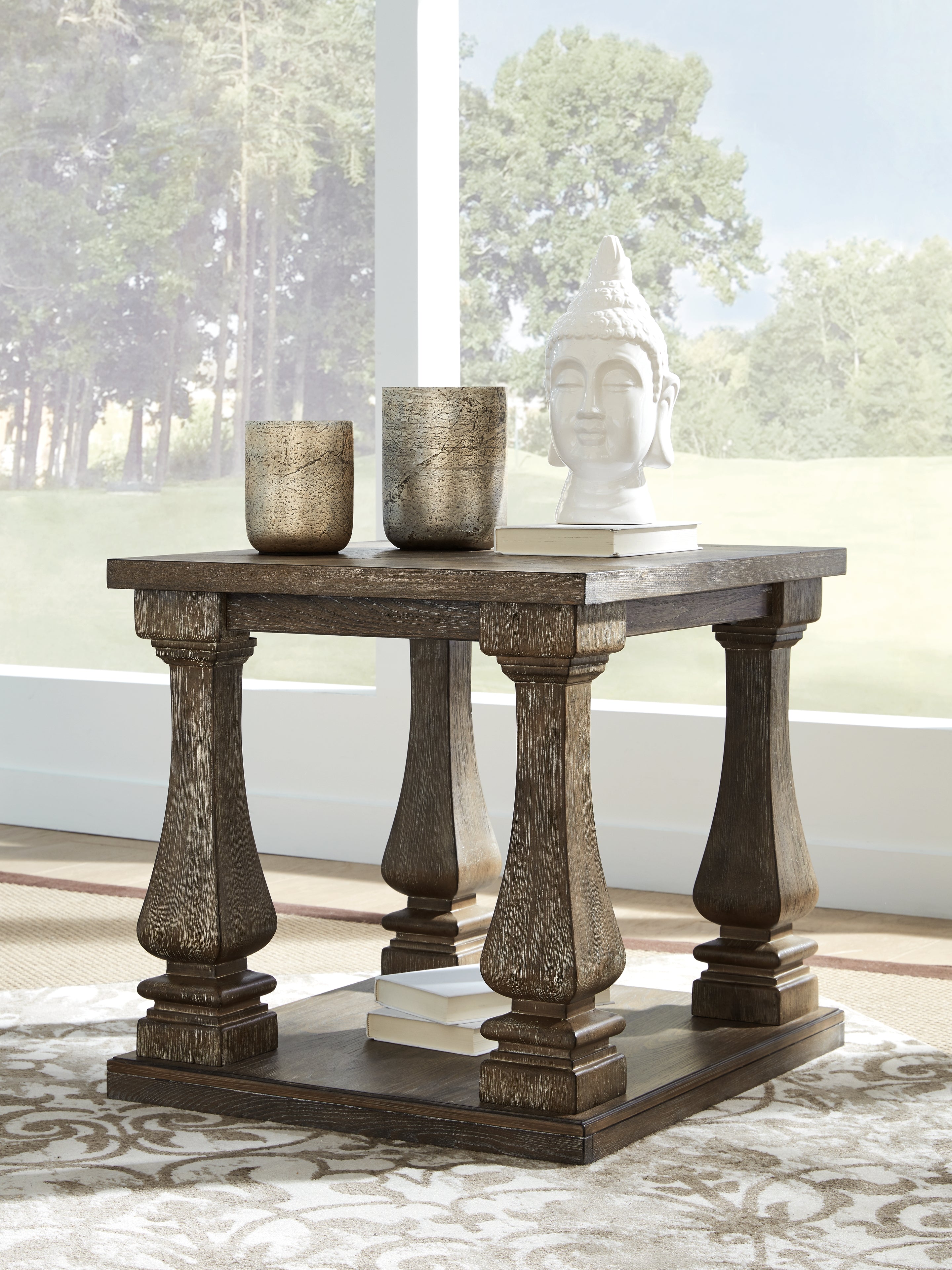 Johnelle Gray Coffee Table, 2 End Tables and Sofa Table