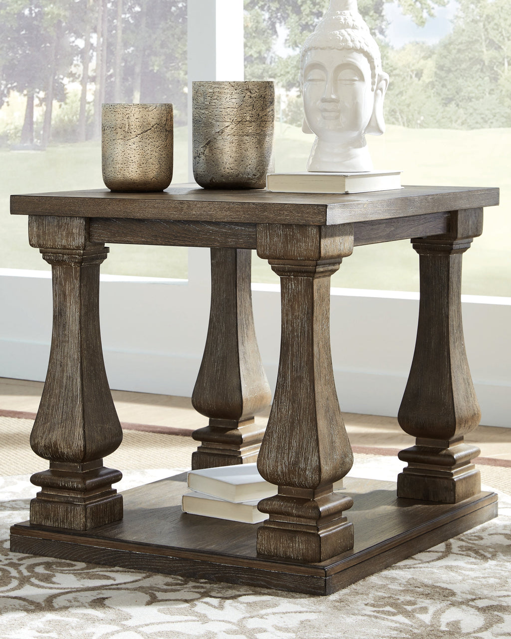 Johnelle Gray Coffee Table and 2 End Tables