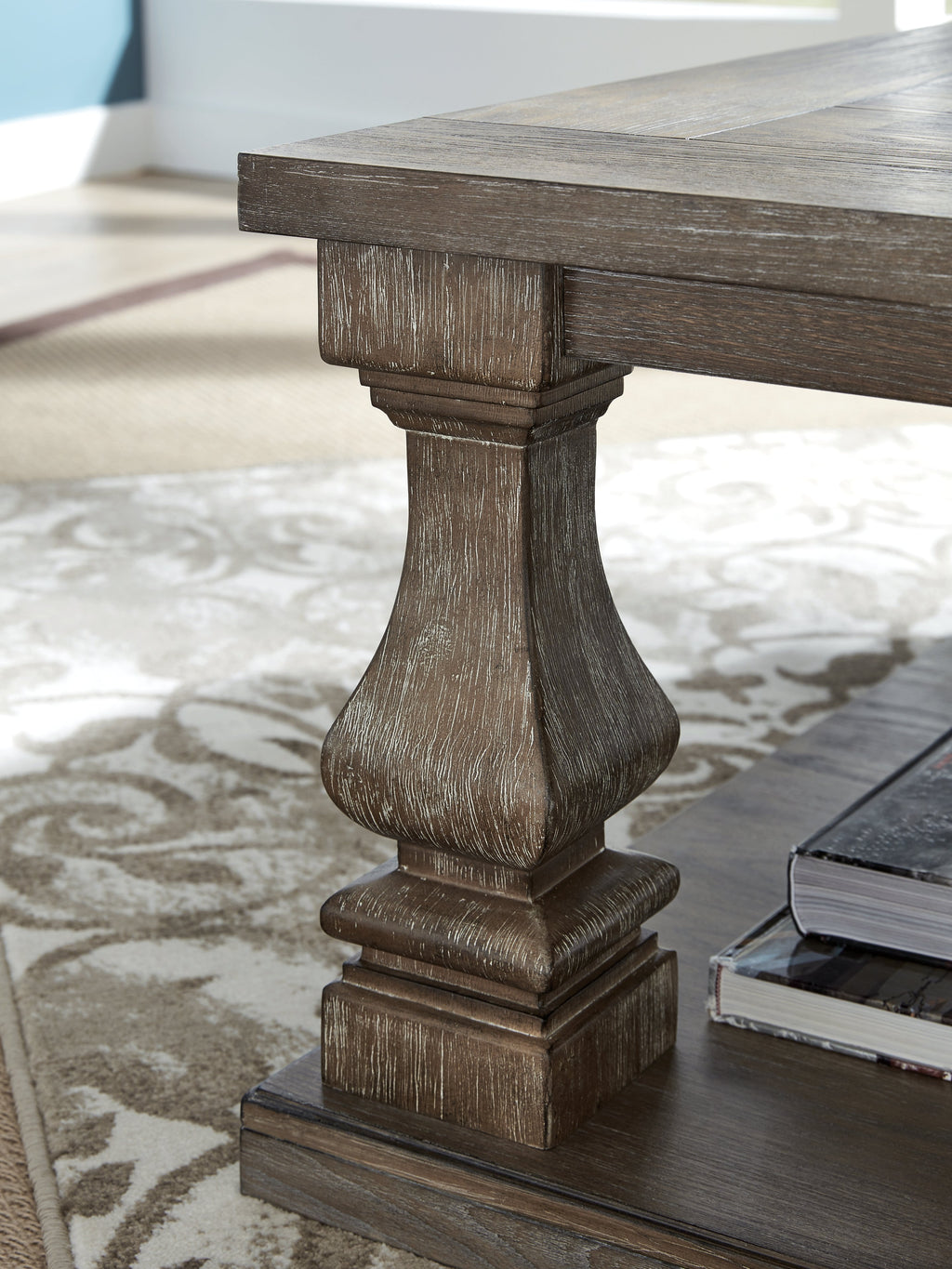 Johnelle Gray Coffee Table and 2 End Tables