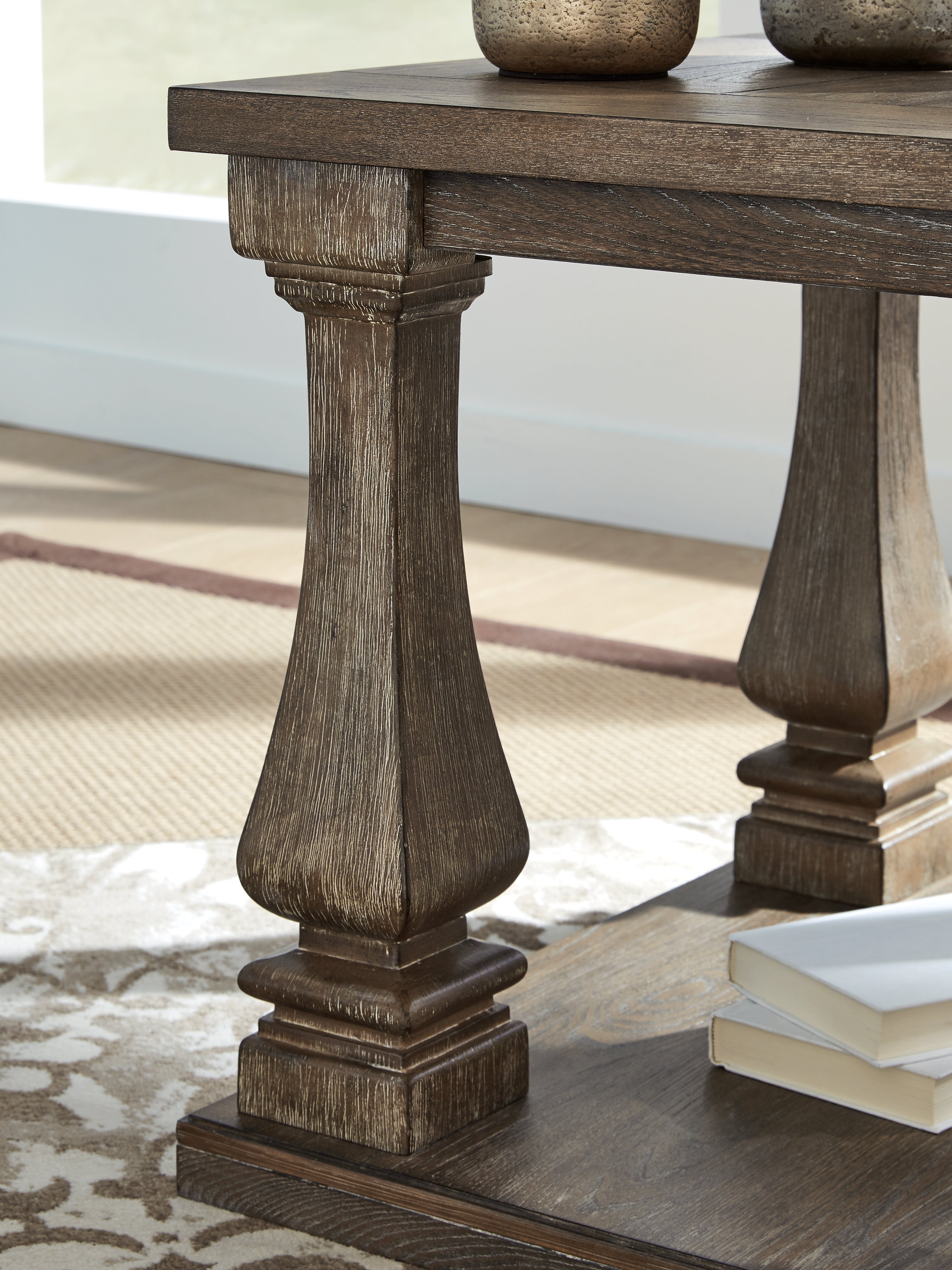 Johnelle Gray Coffee Table and 2 End Tables