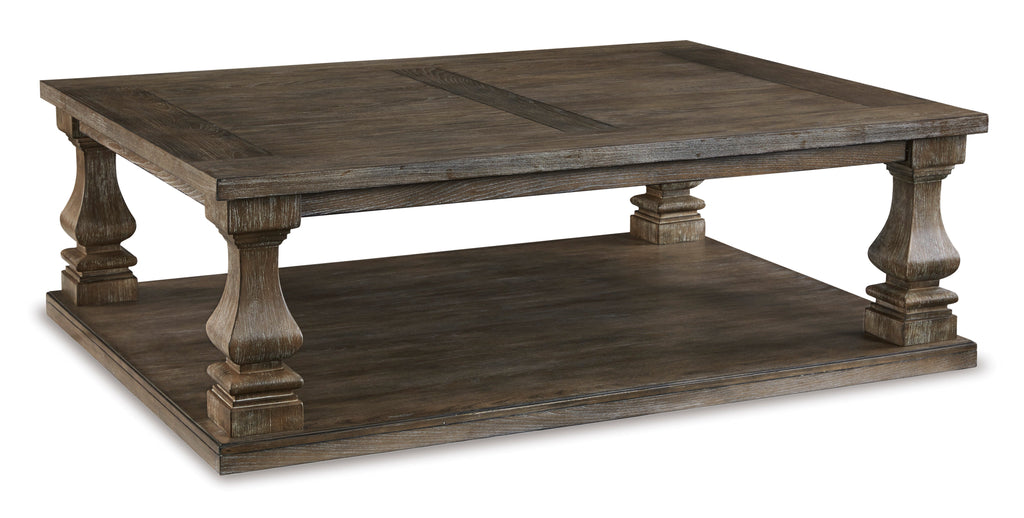 Johnelle Gray Rectangular Cocktail Table
