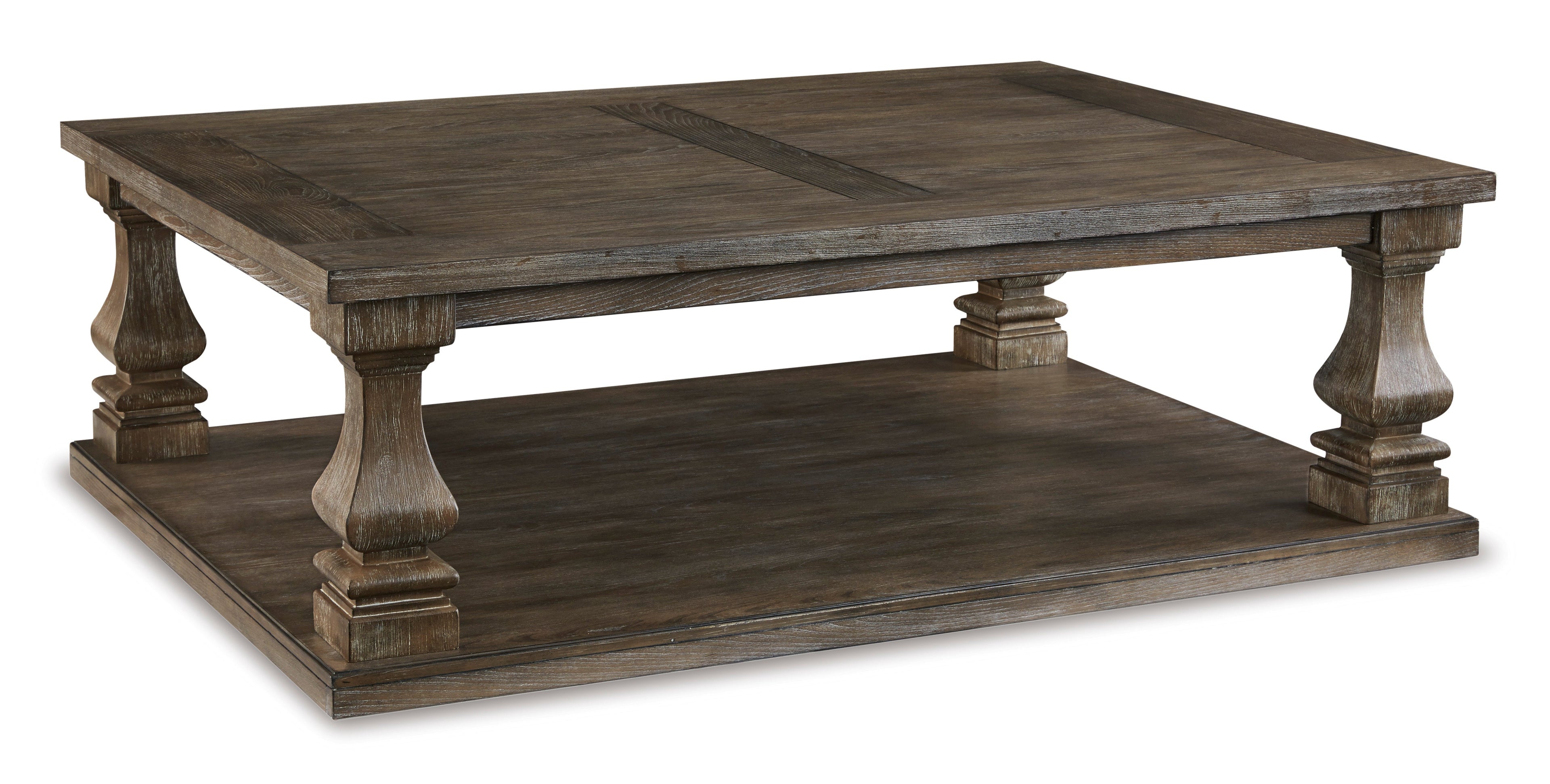 Johnelle Gray Rectangular Cocktail Table