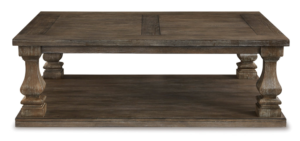 Johnelle Gray Rectangular Cocktail Table