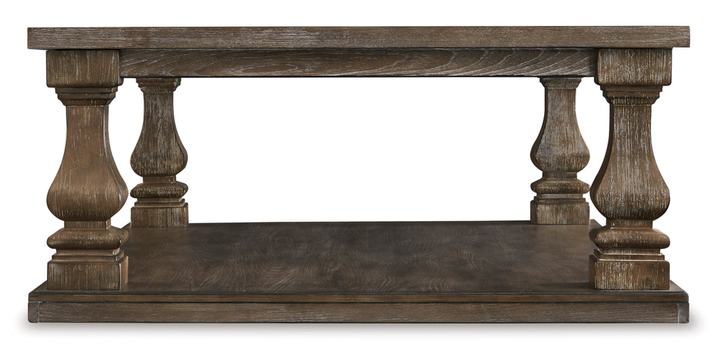 Johnelle Gray Rectangular Cocktail Table