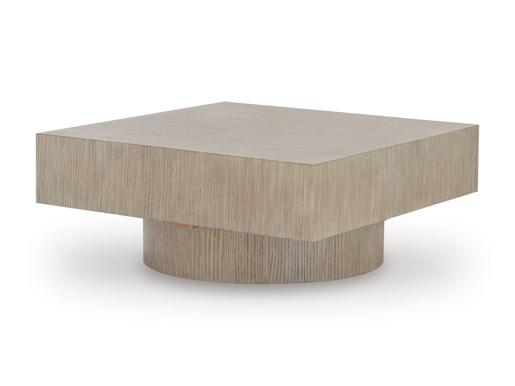 Jorielyn Light Grayish Brown Square Cocktail Table