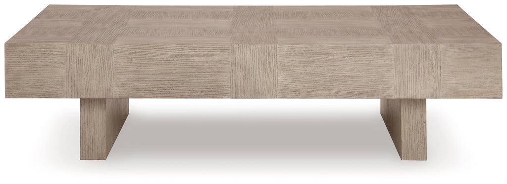 Jorlaina Brown Coffee Table and 2 End Tables