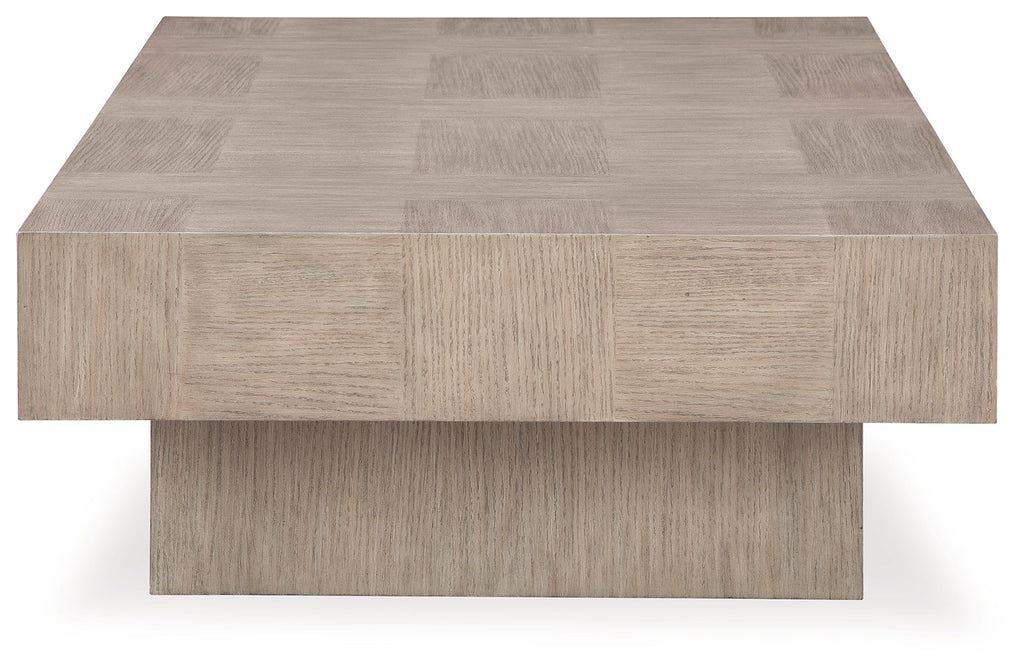 Jorlaina Brown Coffee Table and 2 End Tables