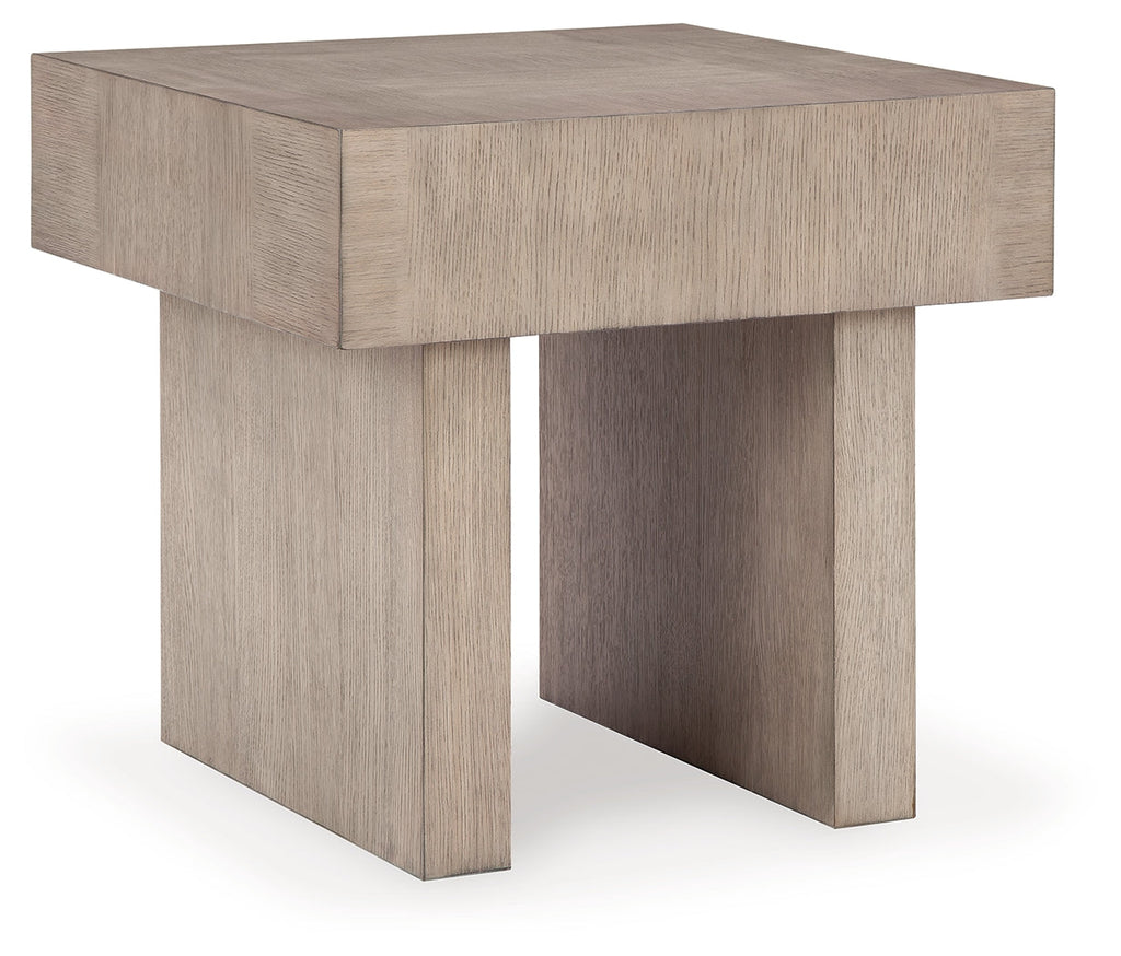 Jorlaina Brown Coffee Table and 2 End Tables