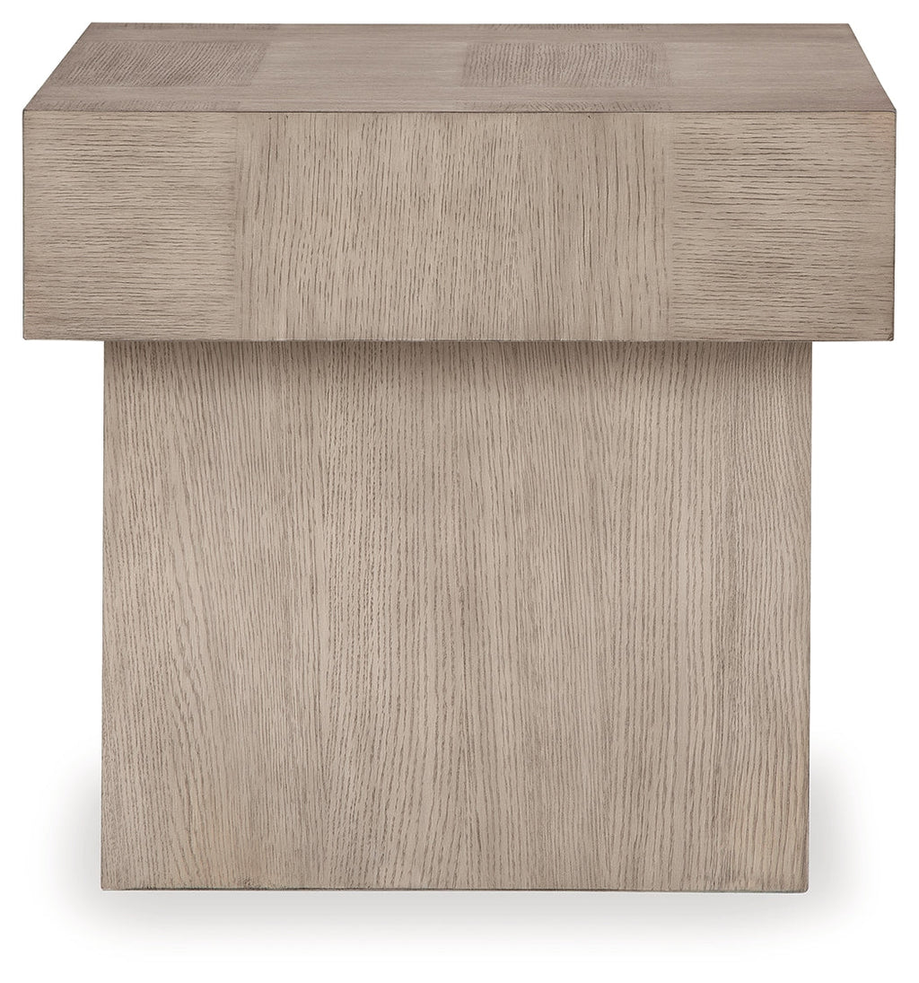 Jorlaina Brown Coffee Table and 2 End Tables