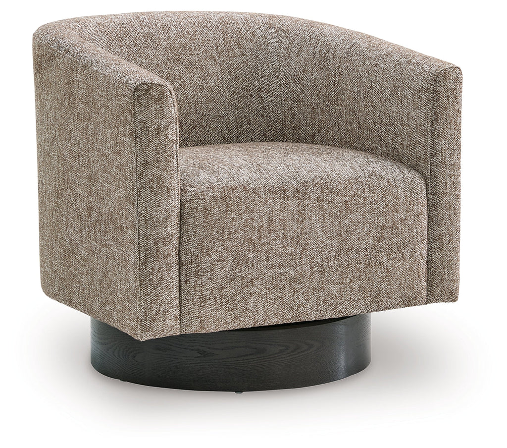 Jorryn Brown Swivel Accent Chair