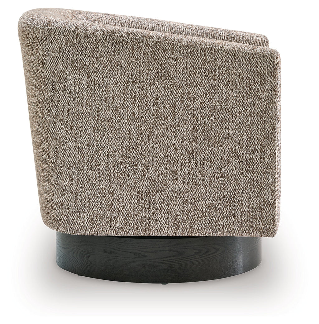 Jorryn Brown Swivel Accent Chair