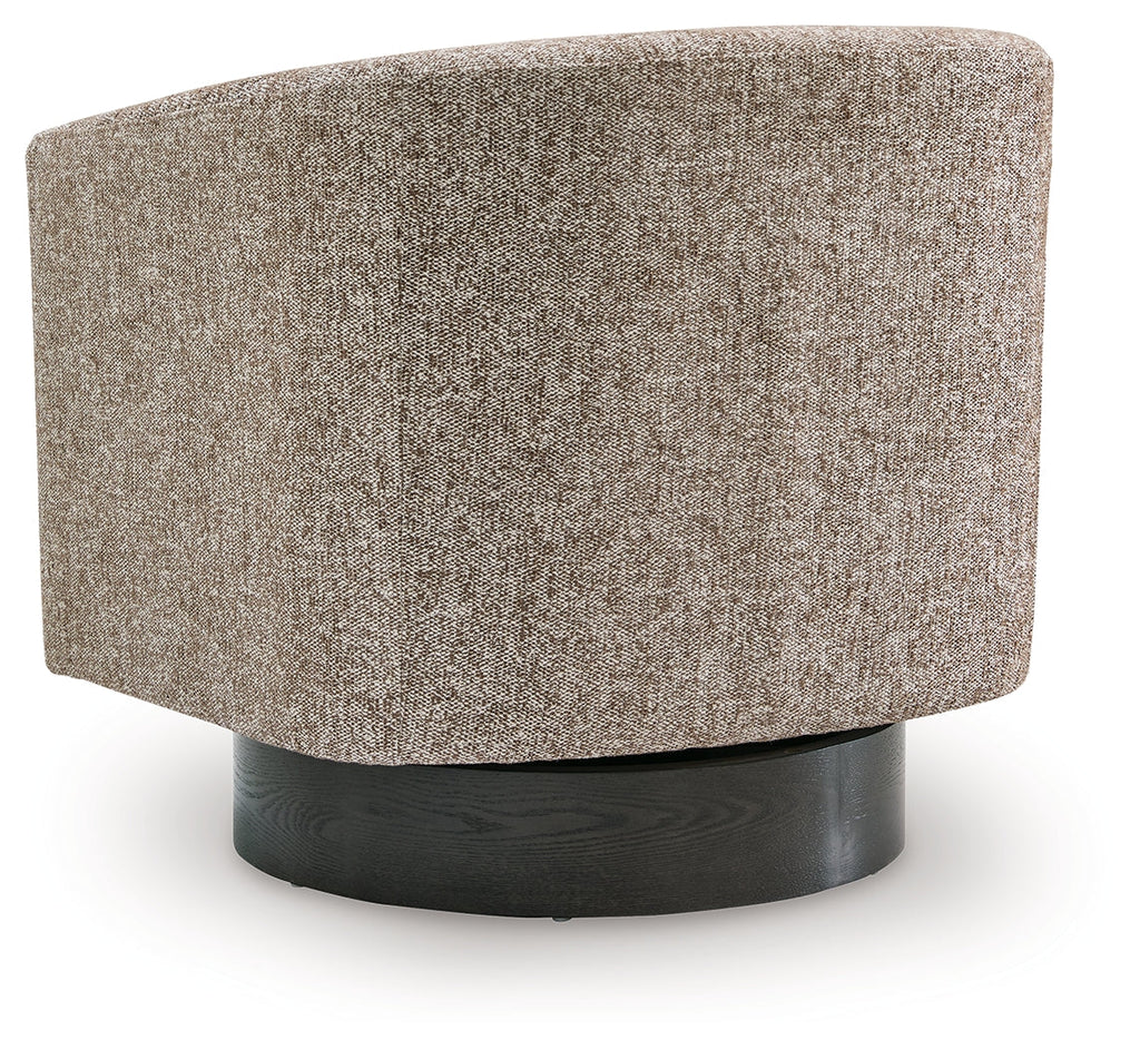 Jorryn Brown Swivel Accent Chair