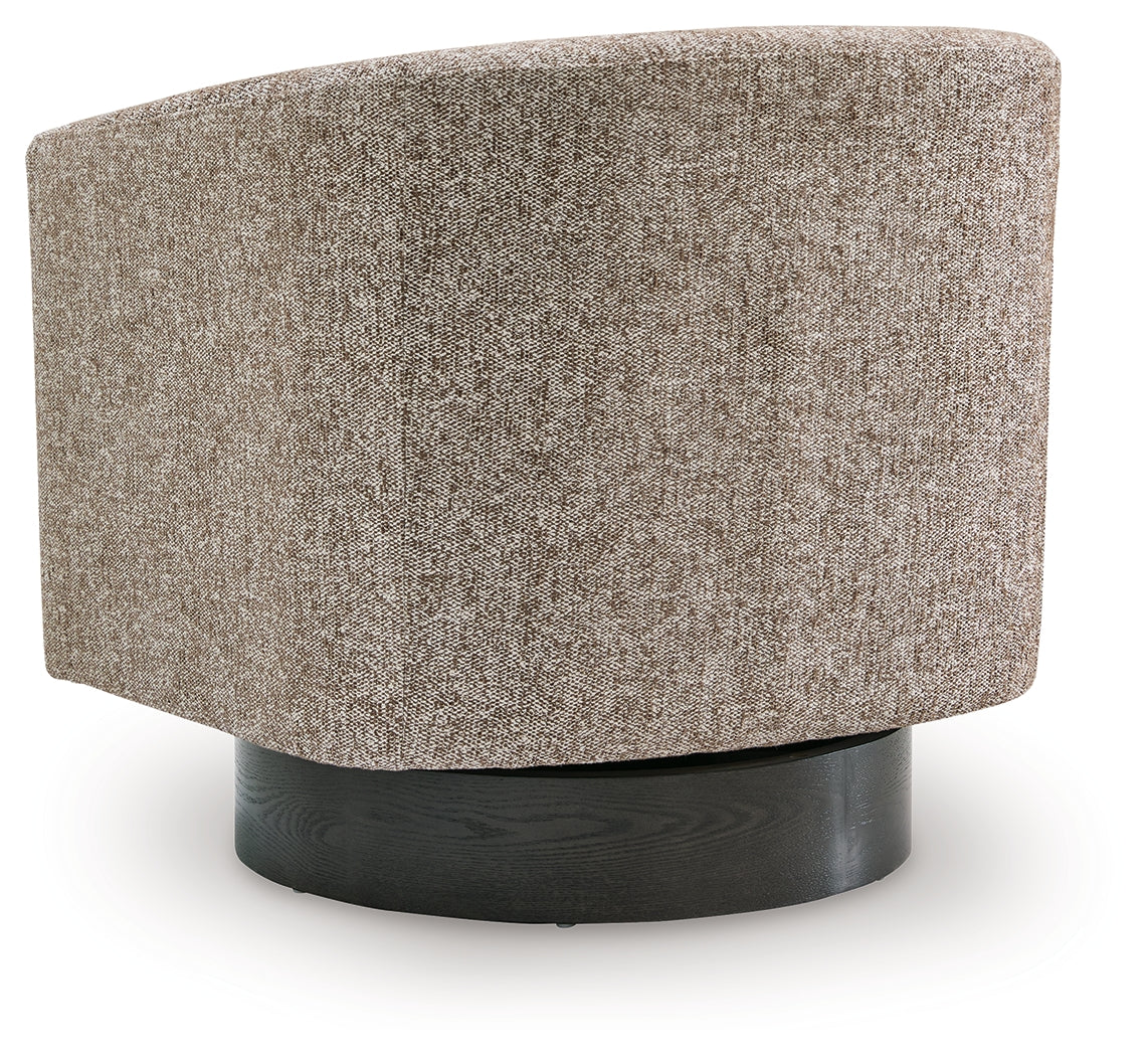 Jorryn Brown Swivel Accent Chair