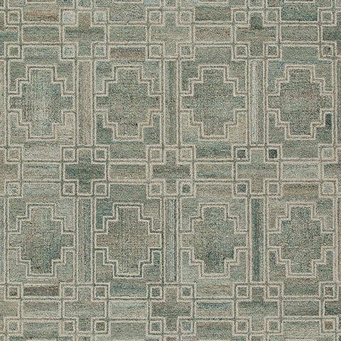 Jossland Green/Ivory Large Rug