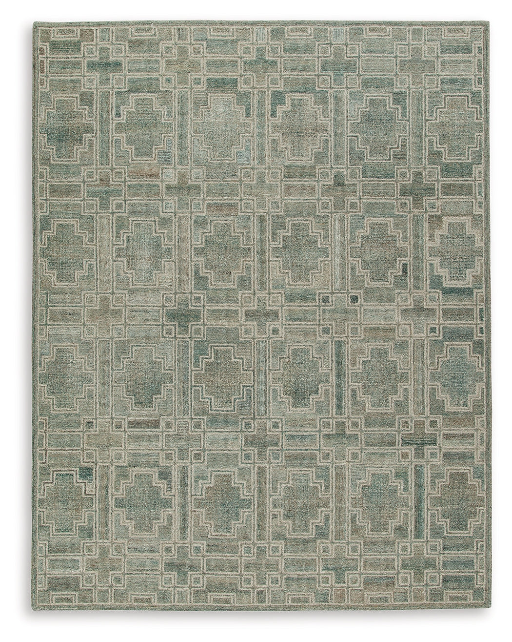 Jossland Green/Ivory Large Rug