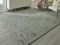 Jossland Green/Ivory Large Rug