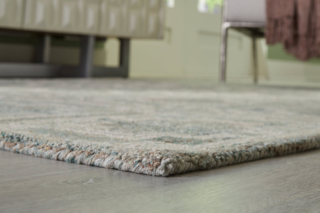 Jossland Green/Ivory Medium Rug