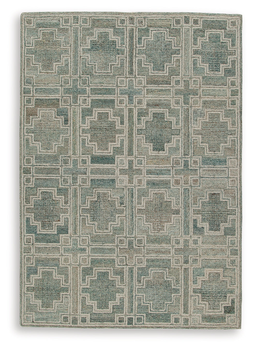 Jossland Green/Ivory Medium Rug