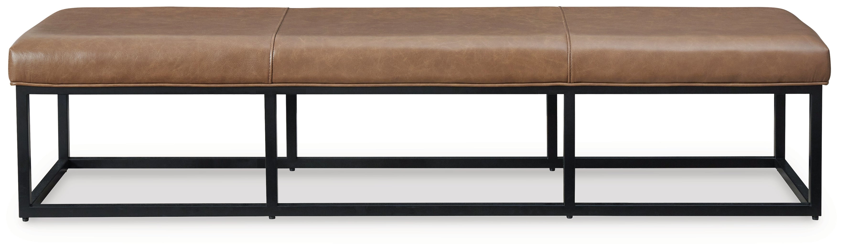Joston Caramel Accent Bench