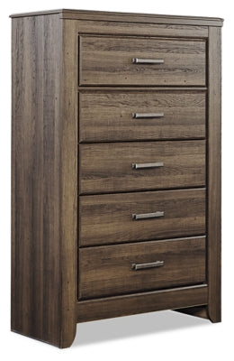 Juararo California King Poster Bedroom Set, Brown