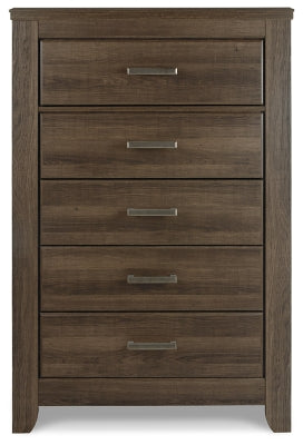 Juararo California King Poster Bedroom Set, Brown