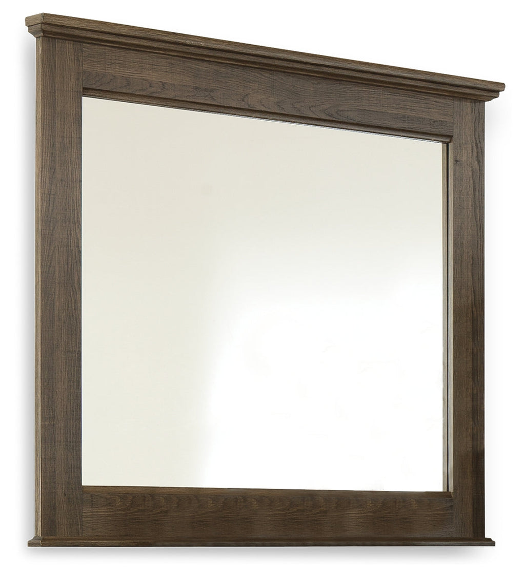 Juararo King Poster Bedroom Set, Brown