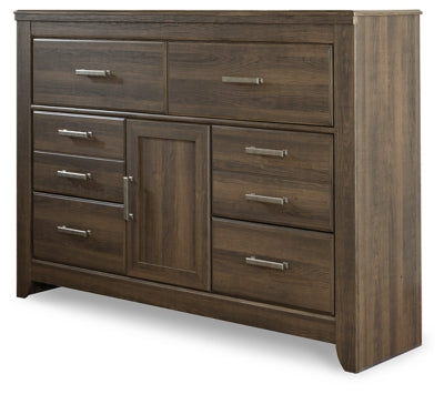 Juararo King Poster Bedroom Set, Brown