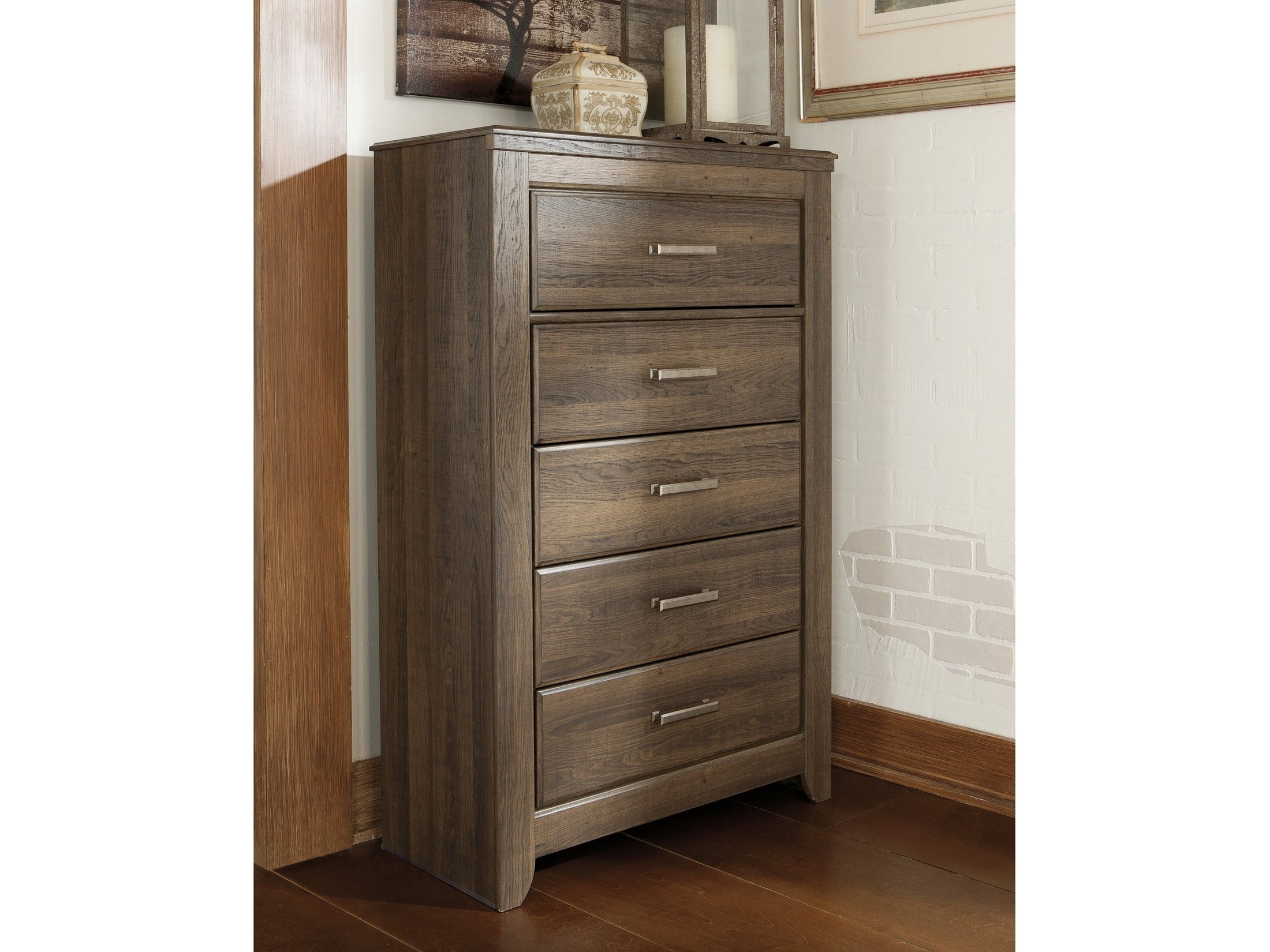Juararo Dark Brown Chest of Drawers
