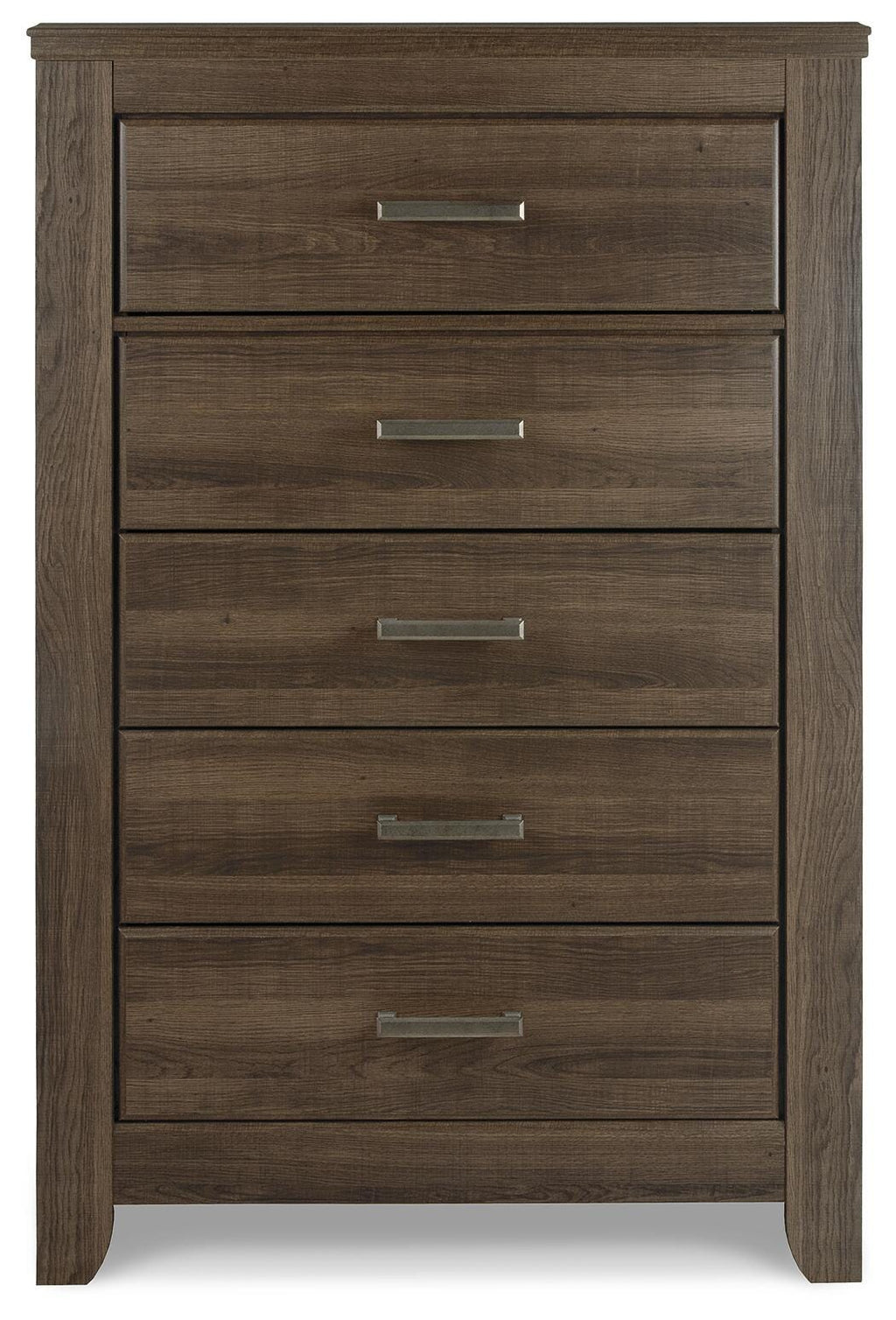 Juararo Dark Brown Dresser, Chest and Nightstand