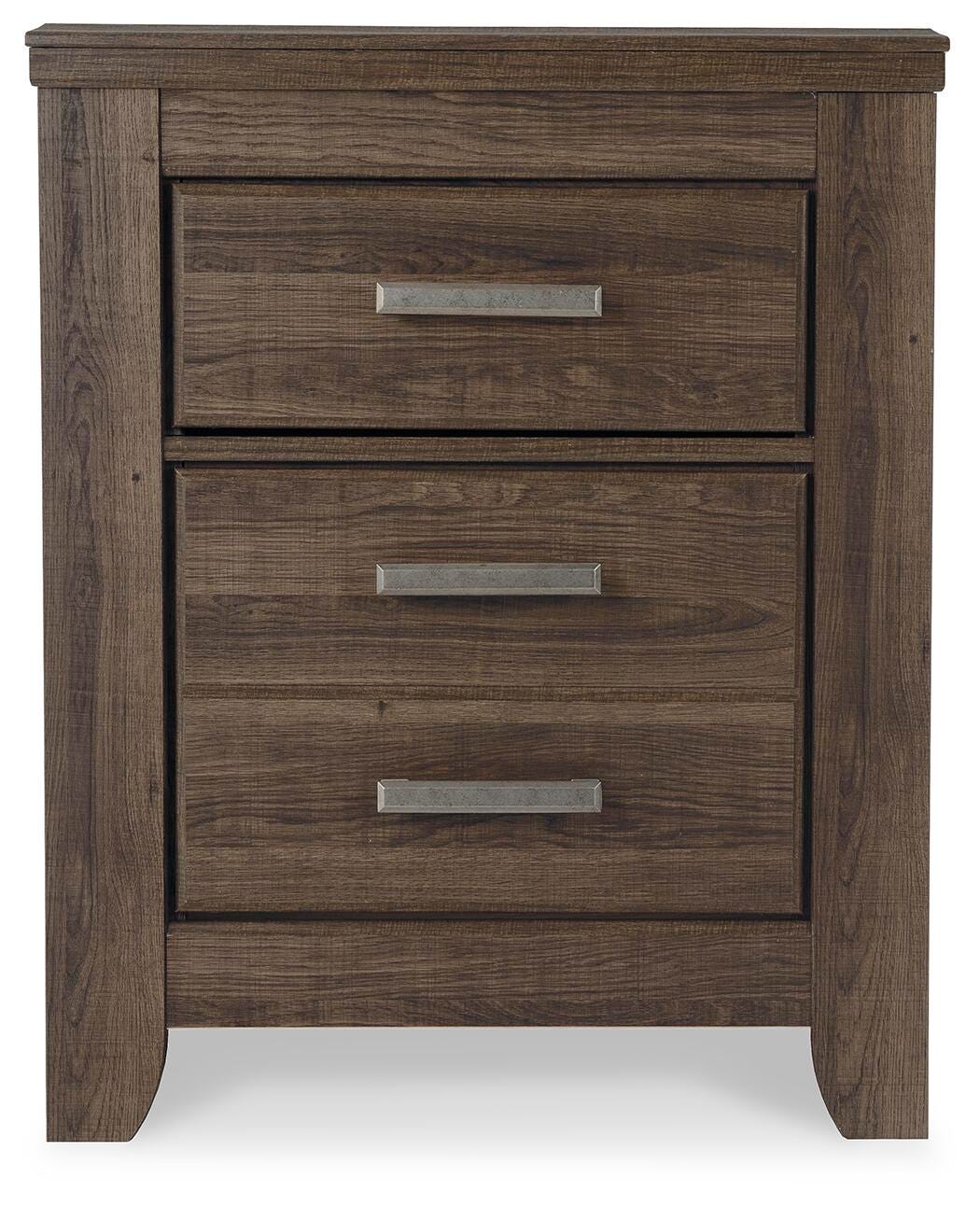 Juararo Dark Brown Dresser, Chest and Nightstand