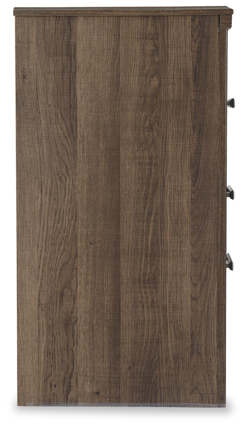 Juararo Dark Brown Dresser, Chest and Nightstand
