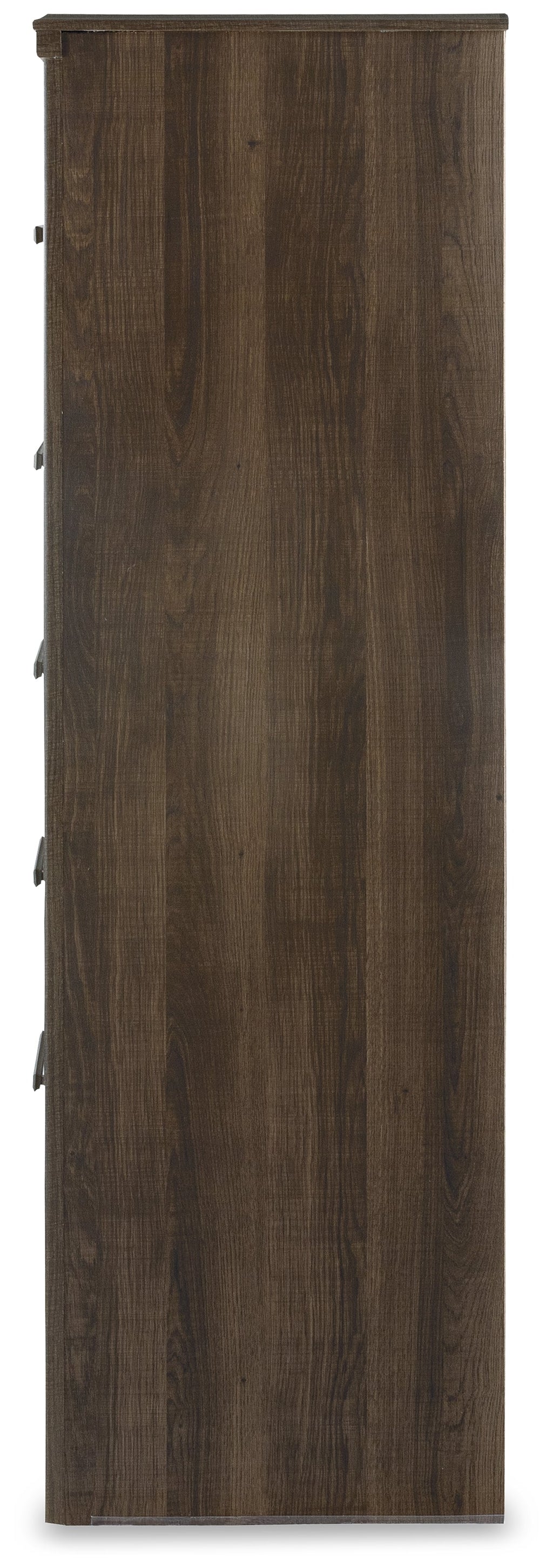 Juararo Dark Brown King Poster Bed and 2 Chests