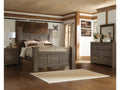Juararo Queen Poster Bedroom Set with Dresser and Mirror