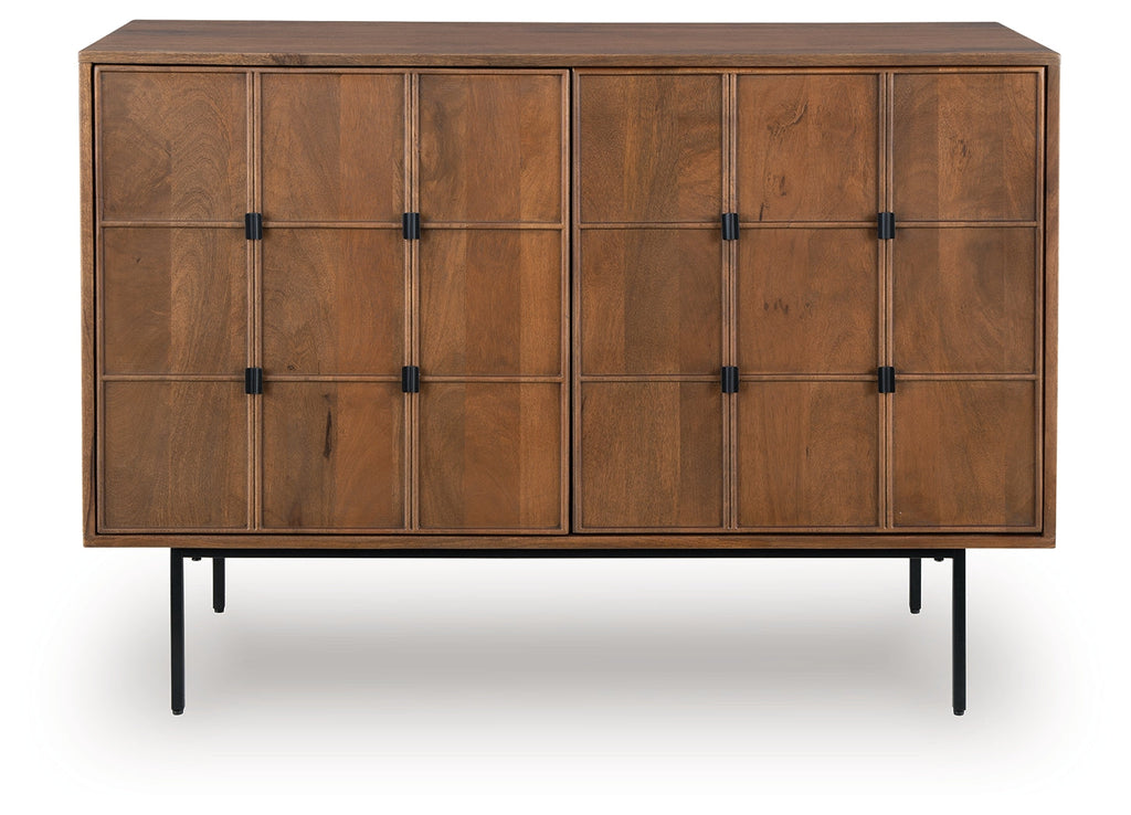 Juddins Brown Accent Cabinet