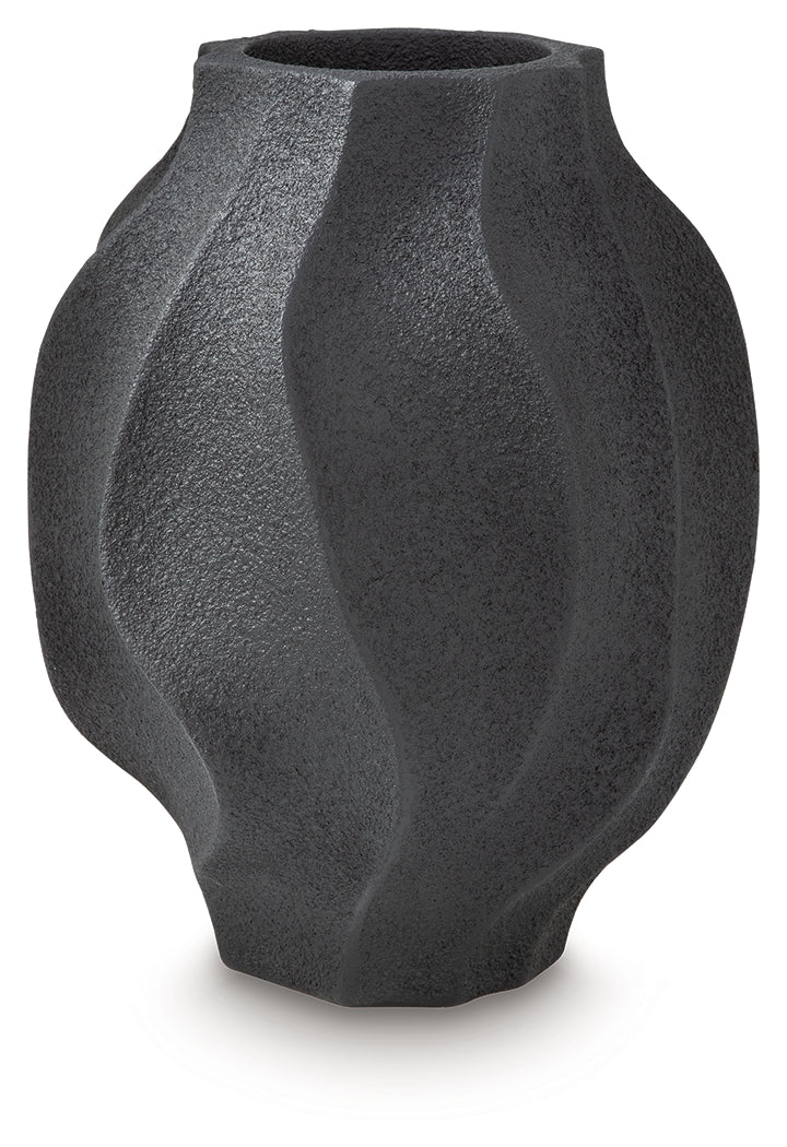 Judworth Black Vase (17.08"H)