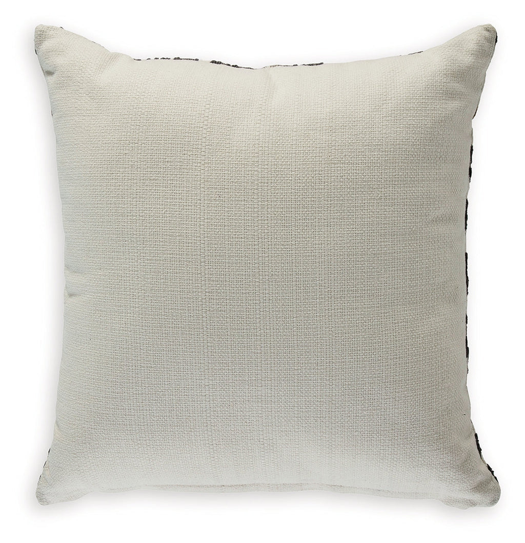 Kaidney Ivory/Gray/Gold Pillow (Set of 4)