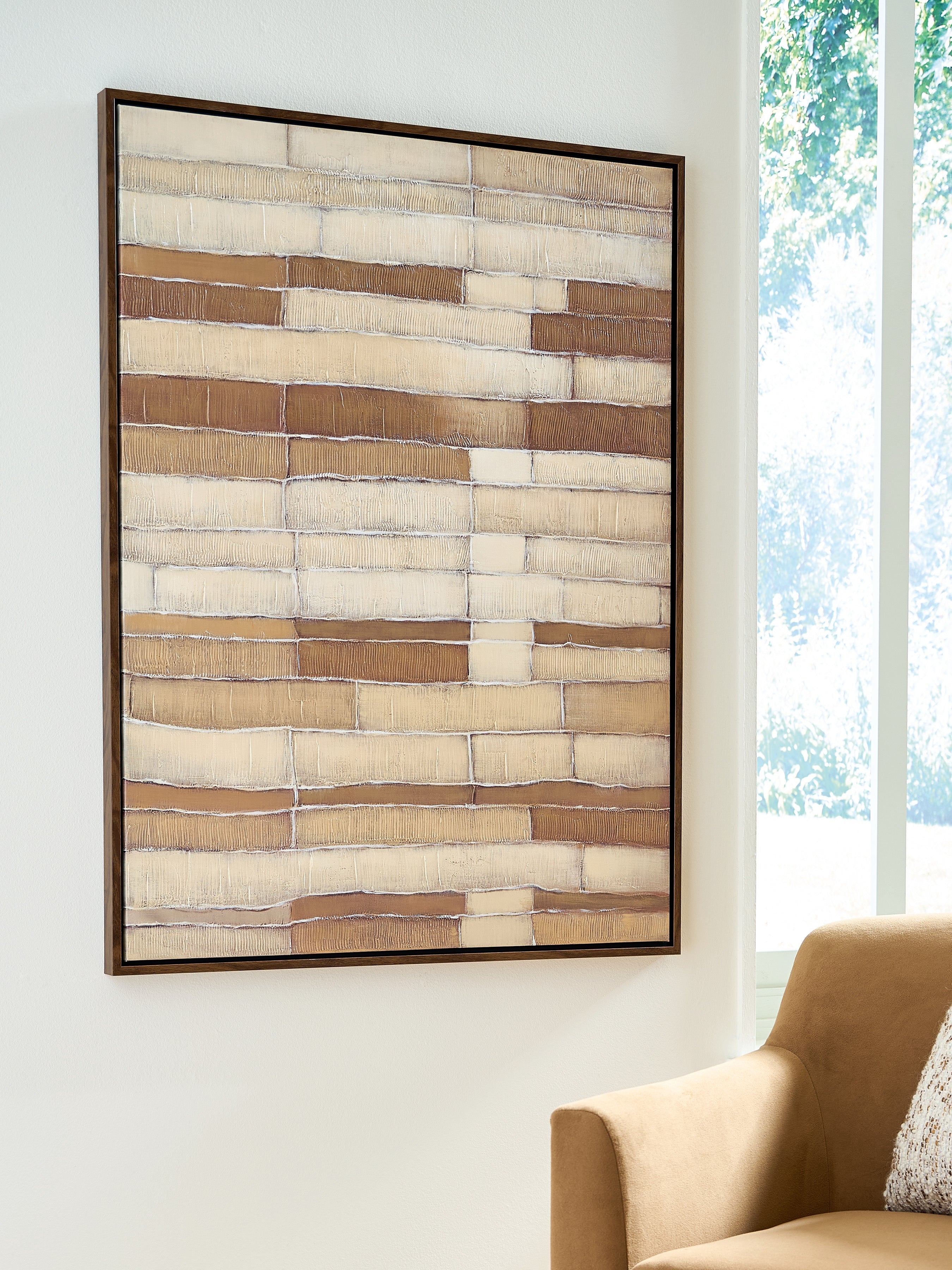 Kalanmore Brown/Tan/White Wall Art