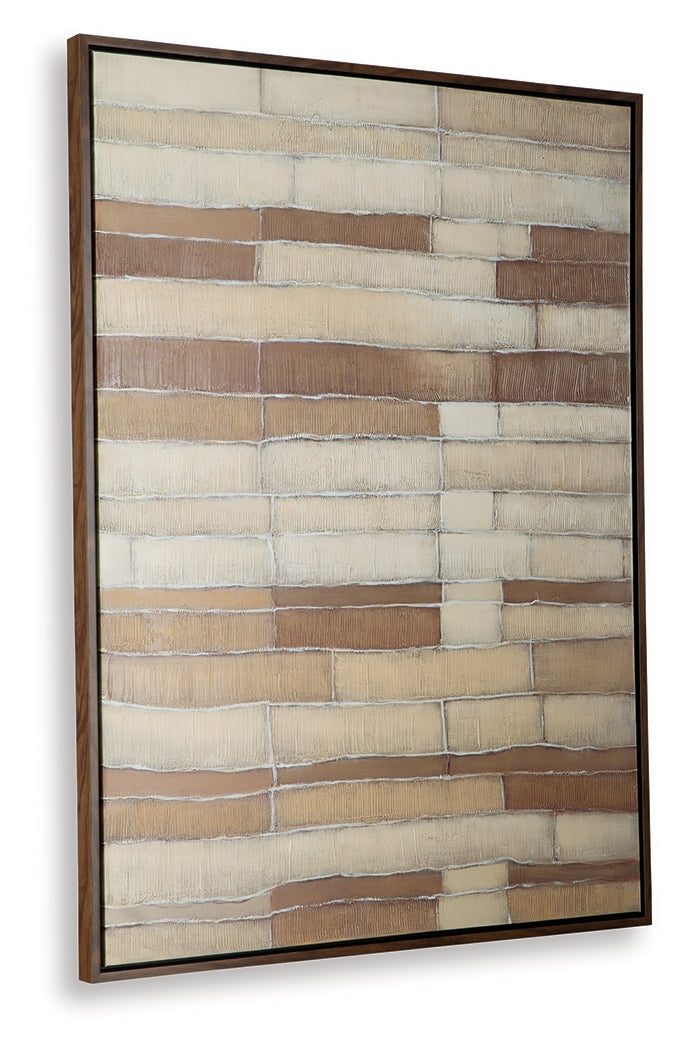 Kalanmore Brown/Tan/White Wall Art