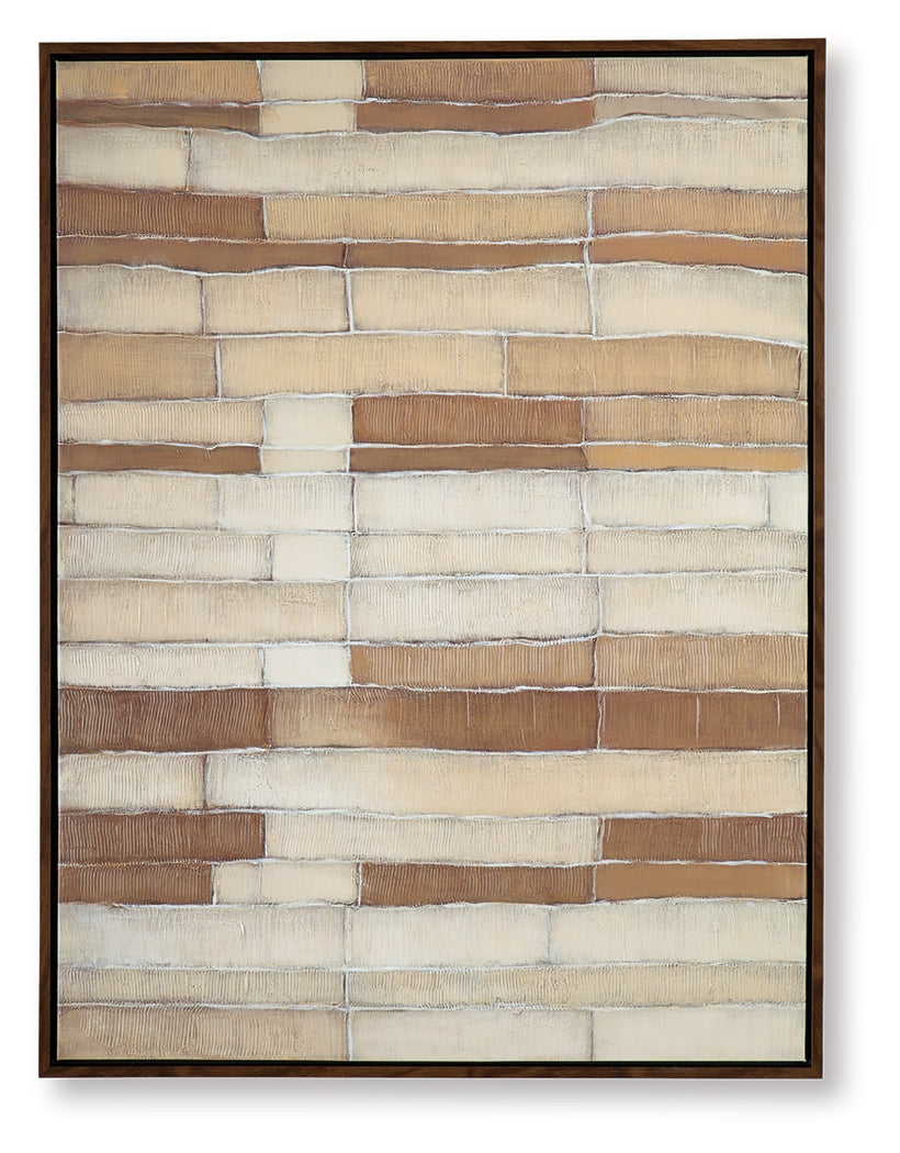 Kalanmore Brown/Tan/White Wall Art