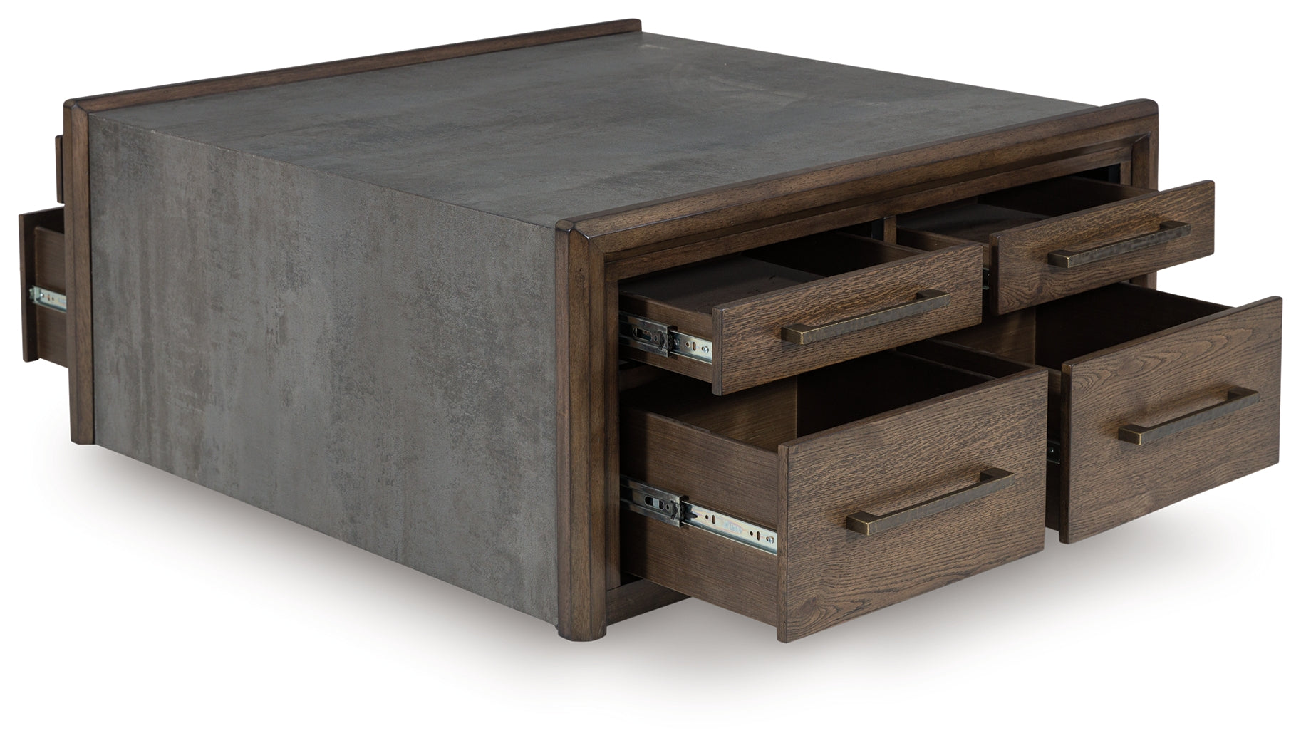 Kallenny Brown/Gray Square Cocktail Table