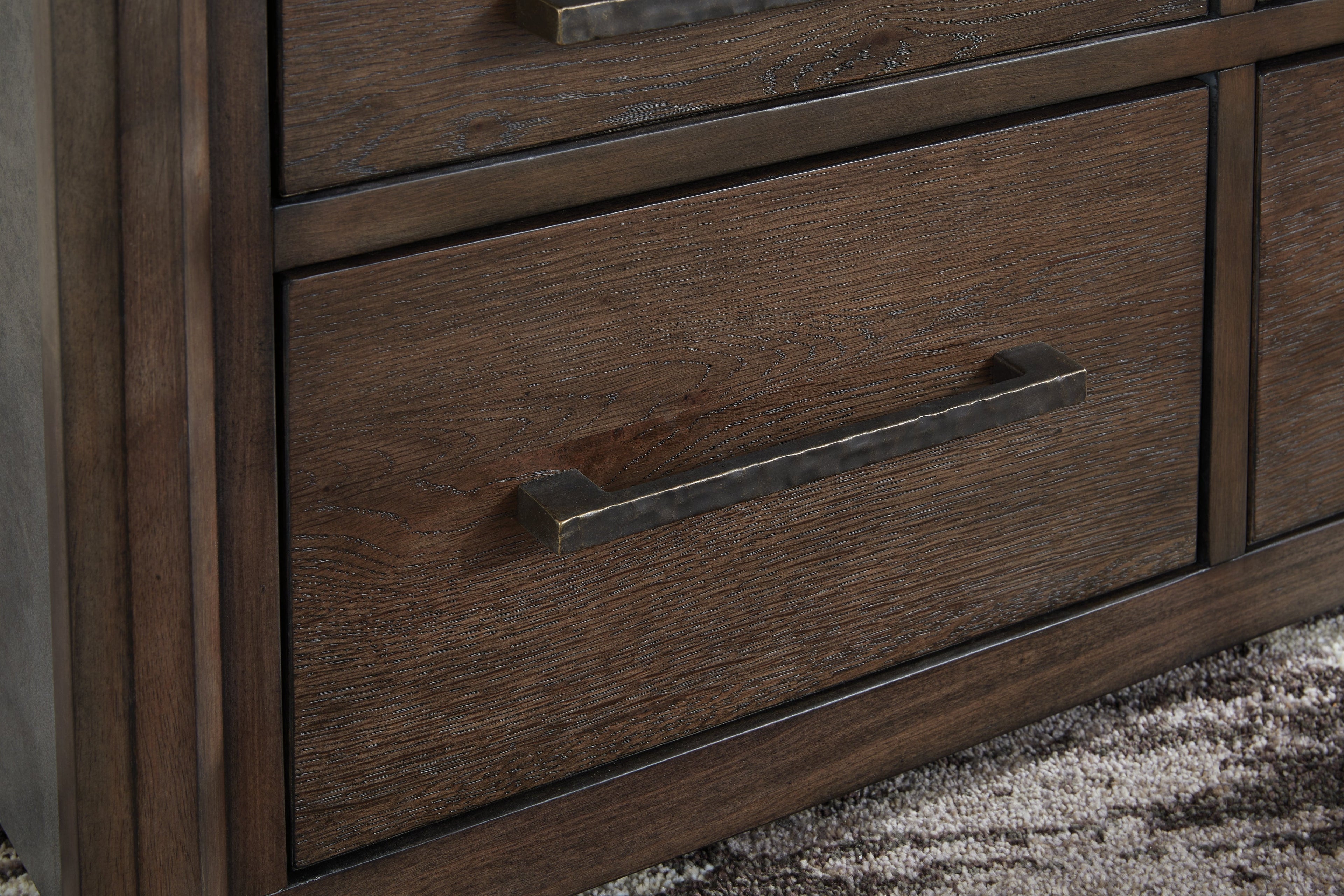 Kallenny Brown/Gray Square Cocktail Table