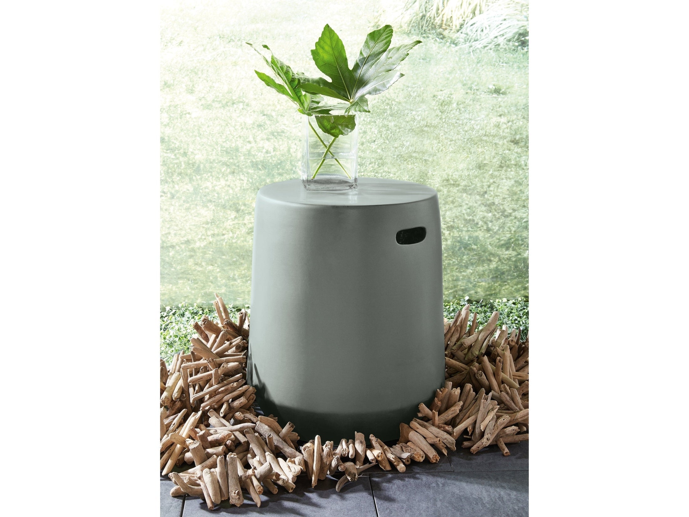 Kalmunds Gray Stool