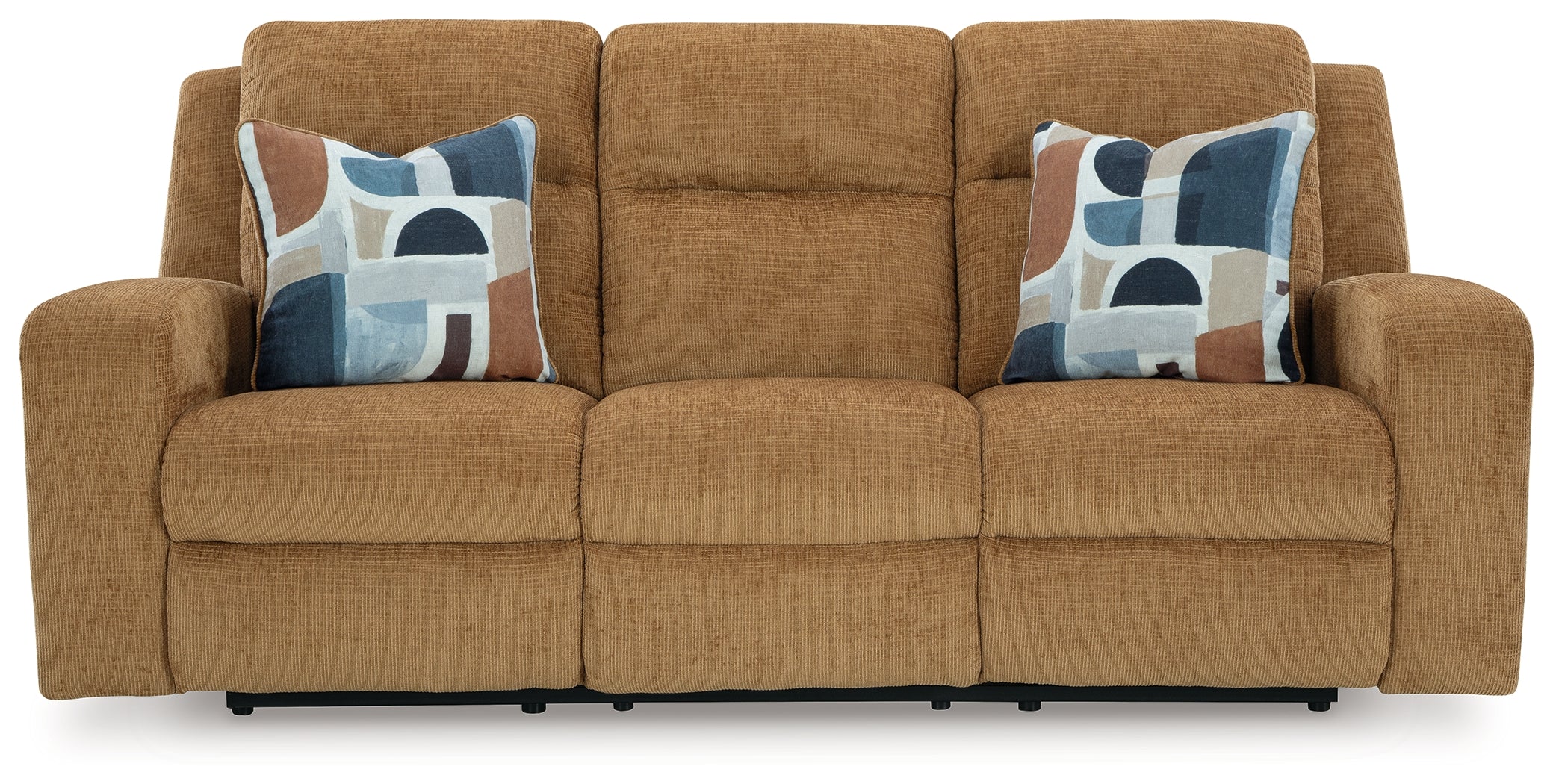 Kanlow Honey Reclining Sofa and Loveseat