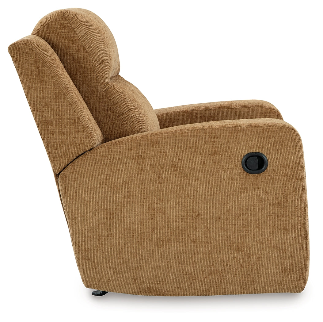 Kanlow Honey Rocker Recliner