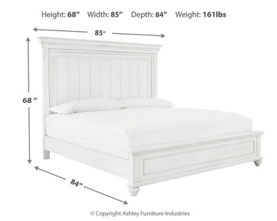 Kanwyn King Panel Bedroom Set with Dresser and Mirror