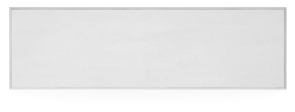 Kanwyn Whitewash Credenza w/ Open Storage