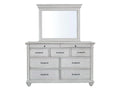 Kanwyn Whitewash Dresser & Mirror
