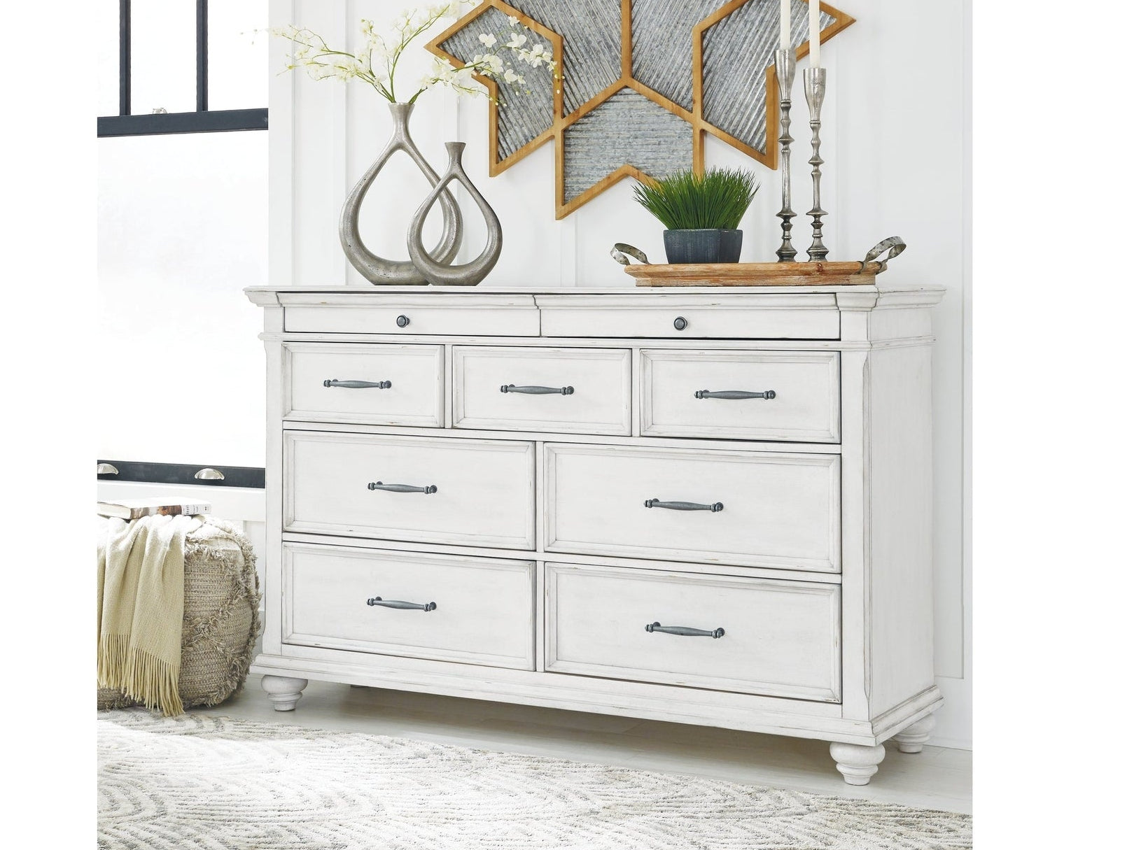 Kanwyn Whitewash Dresser